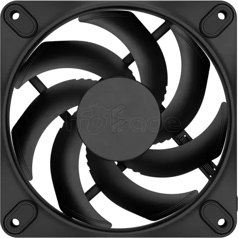 Photo de Ventilateur de boitier Fractal Design Momentum - 12cm (Noir)