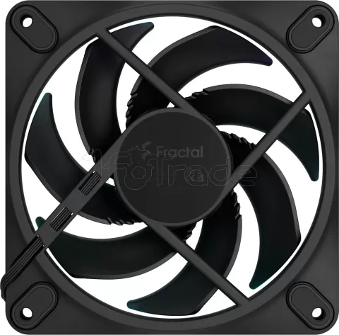 Photo de Ventilateur de boitier Fractal Design Momentum RGB - 12cm (Noir)