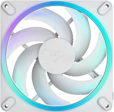 Photo de Ventilateur de boitier Fractal Design Momentum RGB - 14cm (Blanc)