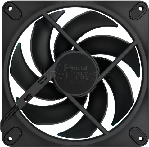Photo de Ventilateur de boitier Fractal Design Momentum RGB - 14cm (Noir)
