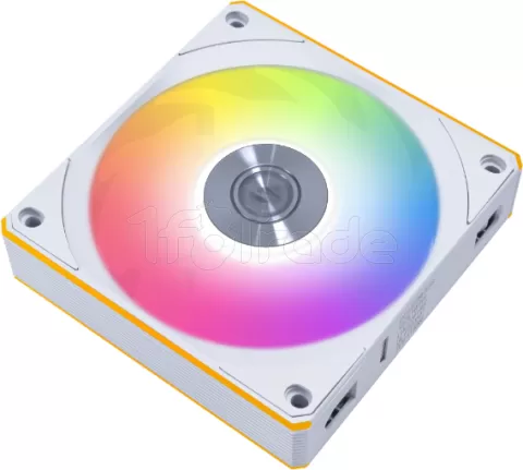 Photo de Ventilateur de boitier Lian Li Uni Fan CL Wireless Reverse RGB - 12cm (Blanc)