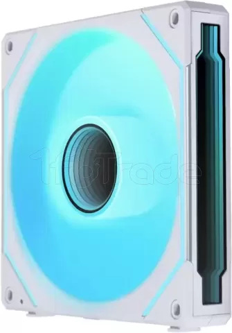 Photo de Ventilateur de boitier Lian Li Uni Fan SL-Infinity Wireless Reverse RGB - 14cm (Blanc)