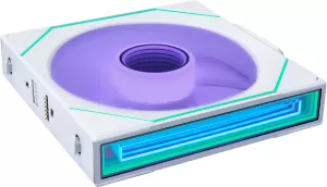 Photo de Ventilateur de boitier Lian Li Uni Fan SL-Infinity Wireless RGB - 14cm (Blanc)