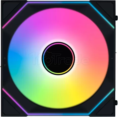 Photo de Ventilateur de boitier Lian Li Uni Fan SL-Infinity Wireless RGB - 14cm (Noir)