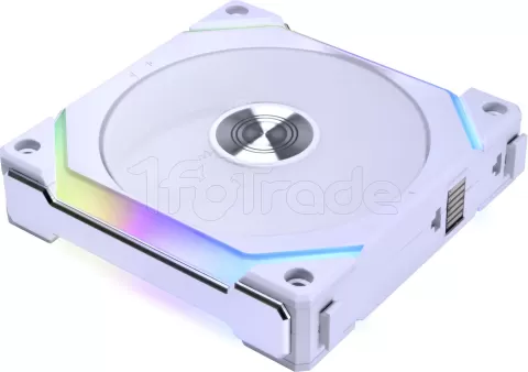 Photo de Ventilateur de boitier Lian Li Uni Fan SL V2 Reverse RGB - 12cm (Blanc)