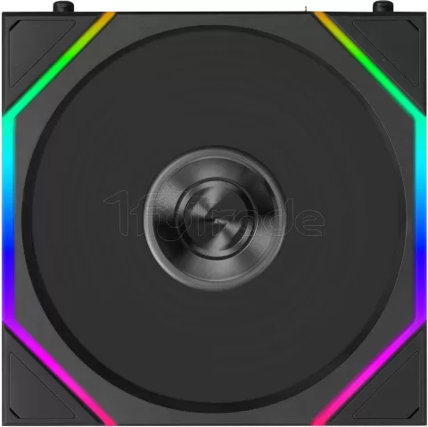 Photo de Ventilateur de boitier Lian Li Uni Fan TL Flex RGB - 12cm (Noir)