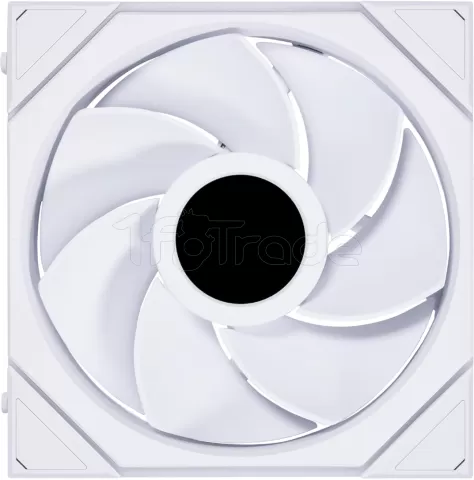 Photo de Ventilateur de boitier Lian Li Uni Fan TL LCD Reverse RGB - 14cm (Blanc)