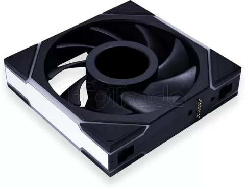 Photo de Ventilateur de boitier Lian Li Uni Fan TL LCD RGB - 12cm (Noir)