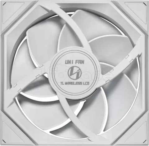 Photo de Ventilateur de boitier Lian Li Uni Fan TL Wireless LCD Reverse RGB - 14cm (Blanc)