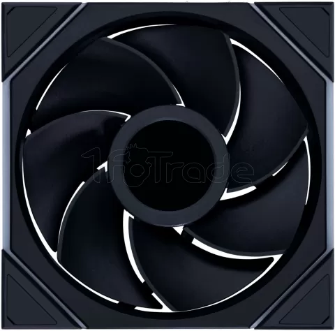 Photo de Ventilateur de boitier Lian Li Uni Fan TL Wireless LCD Reverse RGB - 14cm (Noir)