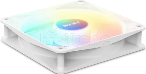 Photo de Ventilateur de boitier NZXT F-Core RGB - 14cm (Blanc)