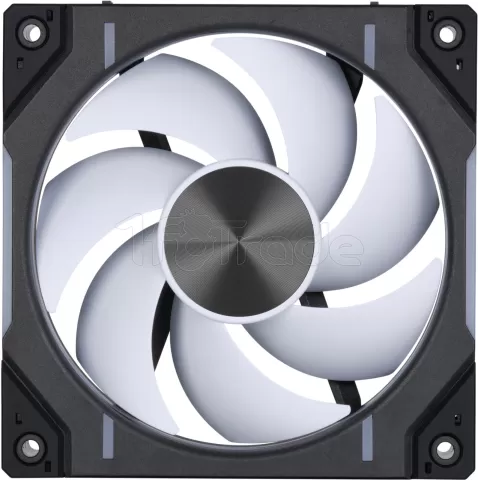 Photo de Ventilateur de boitier Phanteks D30 Regular Airflow RGB - 12cm (Noir)