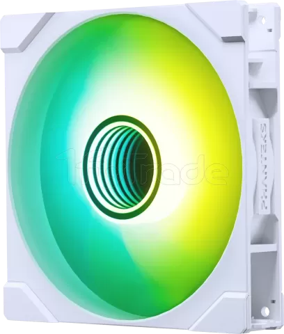 Photo de Ventilateur de boitier Phanteks M25 Gen2 Reverse RGB - 14cm (Blanc)