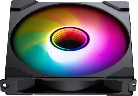 Photo de Ventilateur de boitier Phanteks M25 Gen2 Reverse RGB - 14cm (Noir)