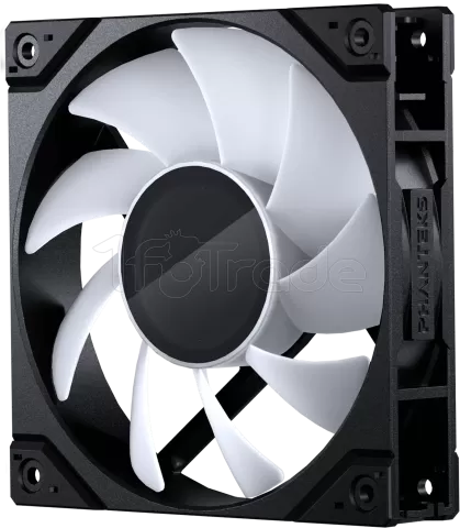 Photo de Ventilateur de boitier Phanteks M25 Gen2 RGB - 12cm (Noir)