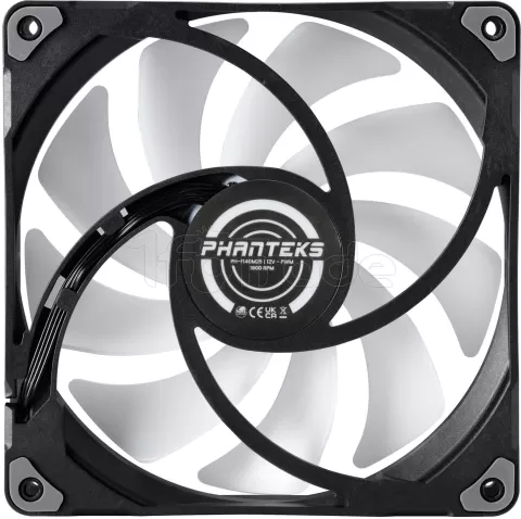 Photo de Ventilateur de boitier Phanteks M25 RGB - 14cm (Noir)