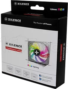 Photo de Ventilateur de boitier Xilence Performance A+ XPF120 ARGB PWM 12cm (Noir)