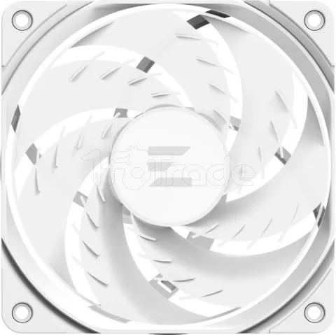 Photo de Ventilateur de boitier Zalman AF Reverse RGB - 12cm (Blanc)