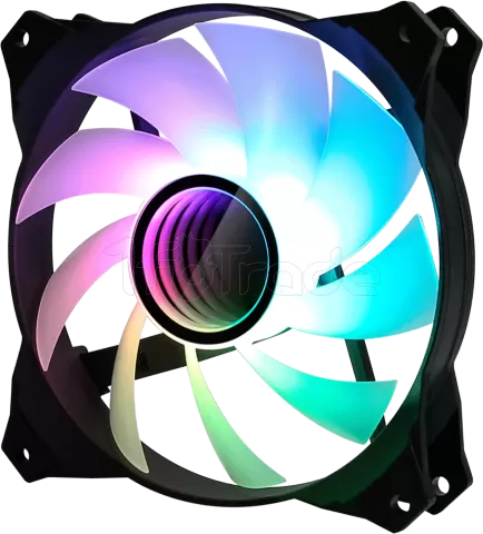 Photo de Ventilateur de boitier Zalman IF120 RGB - 12cm (Noir)