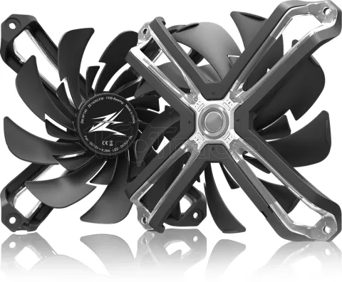 Photo de Ventilateur de boitier Zalman SF140 RGB - 14cm (Noir)