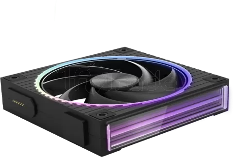 Photo de Ventilateur de boitier Zalman ZM-DF120 aRGB - 12cm (Noir)