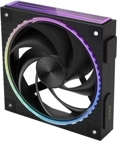 Photo de Ventilateur de boitier Zalman ZM-DF120 aRGB - 12cm (Noir)