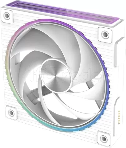 Photo de Ventilateur de boitier Zalman ZM-DF120 RGB - 12cm (Blanc)