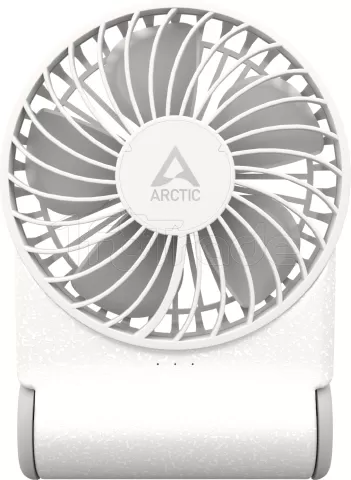Photo de Ventilateur de bureau sur batterie Arctic Summair 2Go - Ø10cm (Blanc)
