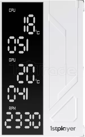 Photo de Ventilateur pour processeur 1stPlayer Frostbite S (Blanc)