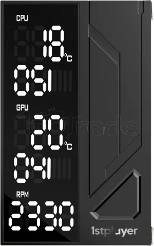 Photo de Ventilateur pour processeur 1stPlayer Frostbite S (Noir)