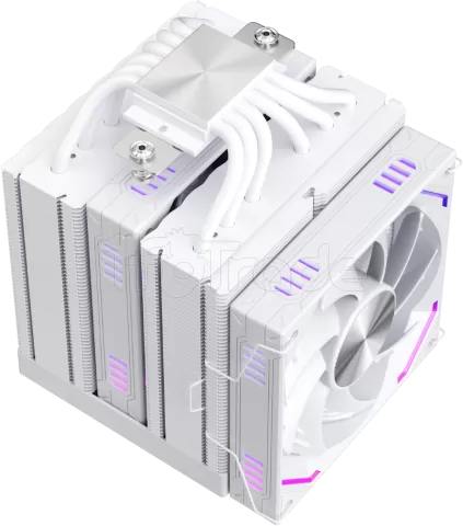 Photo de Ventilateur pour processeur 1stPlayer Frosty RGB (Blanc)