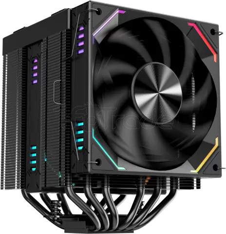 Photo de Ventilateur pour processeur 1stPlayer Frosty RGB (Noir)
