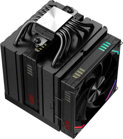 Photo de Ventilateur pour processeur 1stPlayer Frosty RGB (Noir)