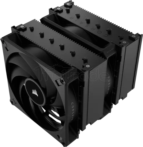 Photo de Ventilateur pour processeur Corsair A115 Twin Tower (Noir)