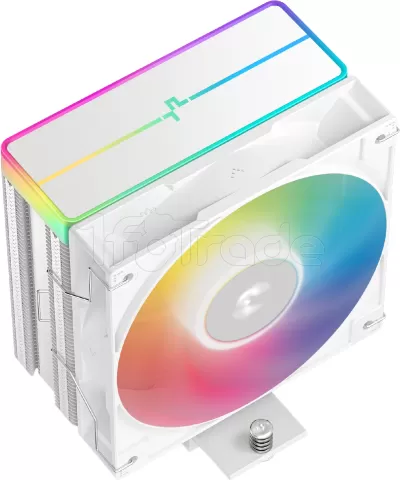 Photo de Ventilateur pour processeur DeepCool AG400 V2 RGB  (Blanc)