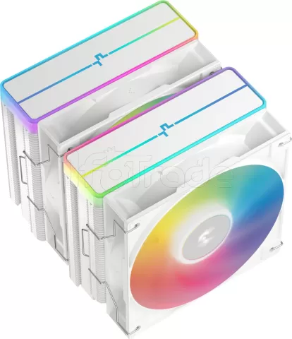 Photo de Ventilateur pour processeur DeepCool AG620 V2 RGB (Blanc)