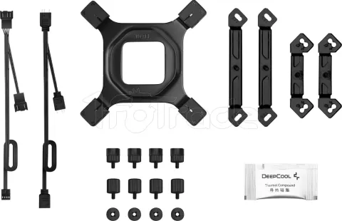 Photo de Ventilateur pour processeur DeepCool AG620 V2 RGB (Noir)