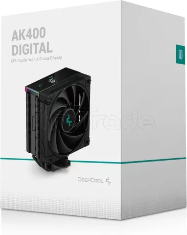 Photo de Ventilateur pour processeur DeepCool AK400 Digital RGB (Noir)