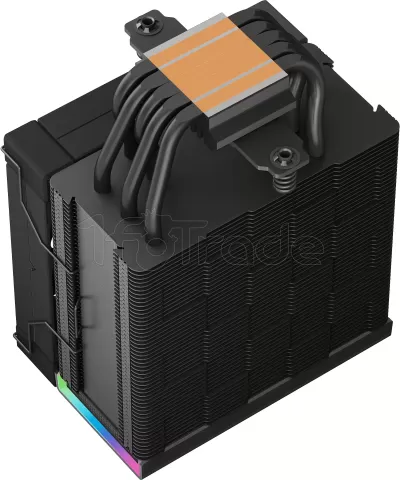 Photo de Ventilateur pour processeur DeepCool AK500S Digital RGB (Noir)