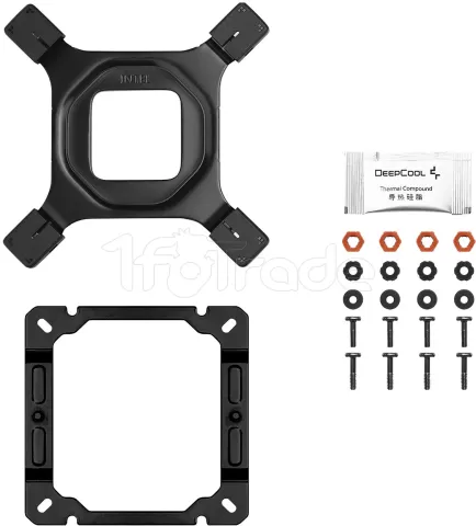 Photo de Ventilateur pour processeur DeepCool AK500S Digital RGB (Noir)