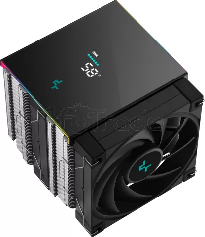 Photo de Ventilateur pour processeur DeepCool AK620 Digital SE RGB (Noir)