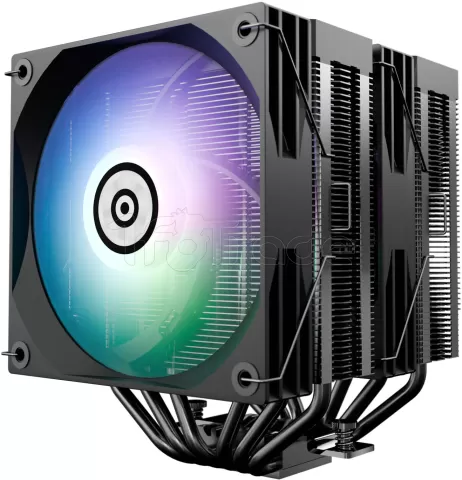 Photo de Ventilateur pour processeur Enermax ETS-T60D Digital RGB (Noir)