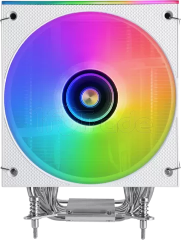 Photo de Ventilateur pour processeur Mars Gaming MCPU-LCD RGB (Blanc)