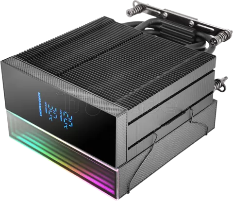 Photo de Ventilateur pour processeur Mars Gaming MCPU-LCD RGB (Noir)