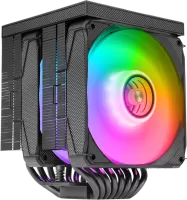 Photo de Ventilateur pour processeur Mars Gaming MCPU-LCDPro RGB (Noir)