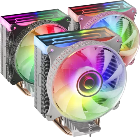 Photo de Ventilateur pour processeur Mars Gaming MCPU-VR RGB (Blanc)