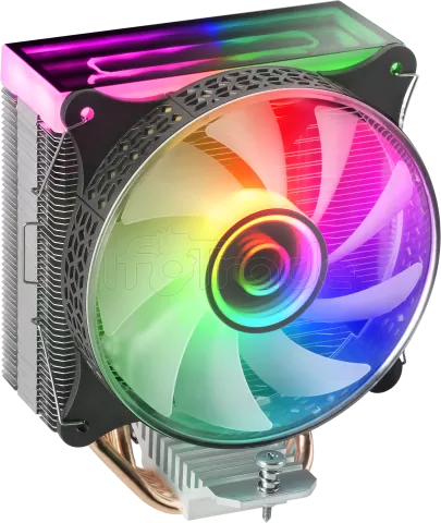 Photo de Ventilateur pour processeur Mars Gaming MCPU-VR RGB (Noir)