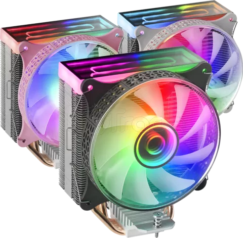 Photo de Ventilateur pour processeur Mars Gaming MCPU-VR RGB (Noir)