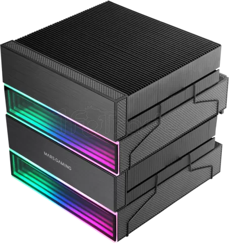 Photo de Ventilateur pour processeur Mars Gaming MCPU-X26 RGB (Noir)