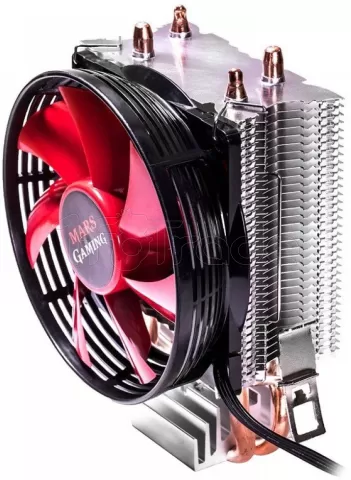 Photo de Ventilateur pour processeur Mars Gaming MCPU117 (Noir/Rouge)